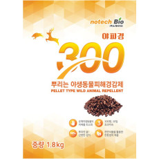 야생동물피해경감제 뿌리는 야피경300